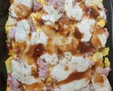 A picture of step 8 of My Loaded Chicken & Bacon Nacho Cheesey Bake 😉.