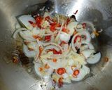 Foto langkah ke 3 dari resep Pedas Manis Udang + Sayur.