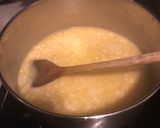 A picture of step 3 of Cod topped pea Risotto.