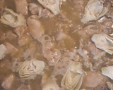 Foto del paso 4 de la receta: Arroz con pollo, champiñones y corazones de alcachofas
