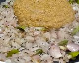 A picture of step 8 of Fish Pollichathu.