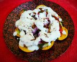 পাপড়ি চাট(Papri chaat recipe in bengali) রেসিপি ধাপ - 5 ছবি