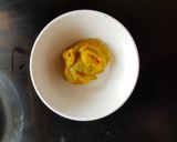 A picture of step 5 of Prawns kofta curry.