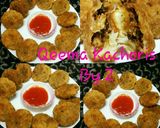 A picture of step 4 of Keema Kachoris or Mutton Mince Kachoris.