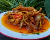 Foto langkah ke 6 dari resep Tumis Teri Bawang Pedas #pr_wantuteri.