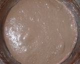 Foto langkah ke 5 dari resep Orange Peel Double Choco Sourdough Bread 74% (Open Bake Method).