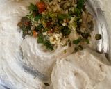 A picture of step 3 of Dahi Vada.