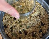 A picture of step 3 of Seed and raisin flapjack.