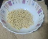 A picture of step 1 of Mumbai street style Chinese Bhel.