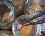 Foto langkah ke 3 dari resep Pudding Strawberry dalam Stoples (In Jar).