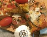 Φωτογραφία βήματος 11 της συνταγής Πίτσα 🍕 σπιτική με καλαμποκάλευρο 🌽