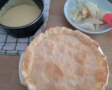 Foto del paso 3 de la receta: Tarta-galleta de peras con crema de vodka