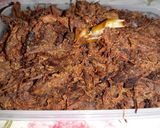 Foto langkah ke 6 dari resep Empal suir (lauk sahur).