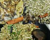 A picture of step 1 of Stir Fried Sprouted Green Gram.