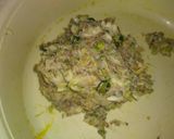 A picture of step 5 of Raw banana kofta curry.