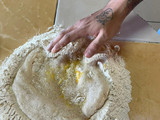 Challah con almendras