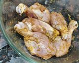 A picture of step 1 of KFC-Style Fried Chicken.