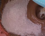 A picture of step 8 of Zebra Cake.