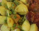 Saffron Flowers with English Peas and Potatoes recipe step 7 photo