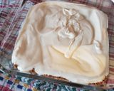 Foto del paso 4 de la receta: Barritas de cheesecake con mermelada de fresas