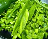 Une image de l'étape 1 de Omelette poivron vert et fenouil.