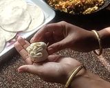 A picture of step 4 of Peas Paneer Potali.
