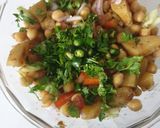A picture of step 4 of Street Style Chaat.