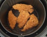 Foto del paso 3 de la receta: Tiras de pollo extra crujientes, en freidora de aire