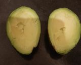 Baked Egg in Avocadomatakin girki1 hoto