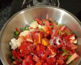 A picture of step 3 of Mixed veg.