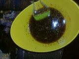 Muslo relleno asado