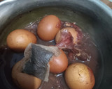 Foto langkah ke 3 dari resep Nasi goreng telur batik.