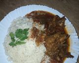 A picture of step 7 of Kienyeji chicken stew #festive contest kakamega #author marathon.