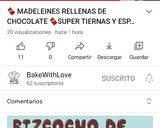 Foto del paso 11 de la receta: Madeleines rellenas de chocolate 🍫