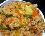 A picture of step 7 of Masala Khichdi.