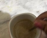 A picture of step 5 of Creamy nescafe coffee.