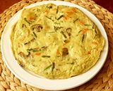 Foto del paso 8 de la receta: Tortilla de surimi, espárragos trigueros y champiñones