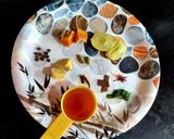 A picture of step 1 of Immunity Boosting Kadha.
