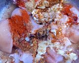 A picture of step 2 of Chicken roll.