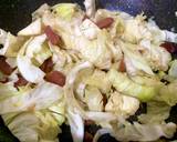 กะหล่ำปลีผัดกุนเชียง วิธีทำสูตร 2 รูป