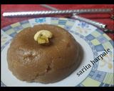 कडा प्रसाद /गव्हा च्या पिठा चा शिरा (kada prasad recipe in marathi) रेसिपी स्टेप 7 फोटो 