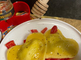 Cuori al miele di tartufo e ricotta
