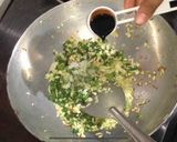 A picture of step 6 of Chinese fried rice.