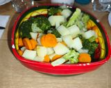 Foto del paso 12 de la receta: Brócoli con patatas y zanahorias al vapor
