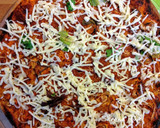 Foto del paso 4 de la receta: 43.🍕Pizza de brotes, parmesano y jamón ibérico🌱🧀