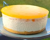 Kókuszos barackos torta (cukormentes) recept fázis 6 fotója