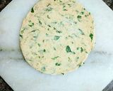A picture of step 5 of Methi Puri.