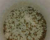 A picture of step 1 of Traditional hand whisked coffee or dalgona.