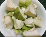 A picture of step 1 of Aam Panna.