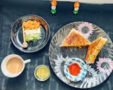 तिरंगा सैंडविच /Tiranga Sandwich रेसिपी चरण 8 फोटो